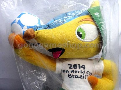 2014 World Cup Brazil Mascot Fuleco Plush Doll