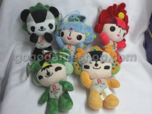 Beijing 2008 Olympic Mascots Plush Dolls Set of 5
