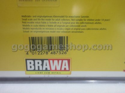 BRAWA Kesselwagen H0 (KVG) Toy Train Model
