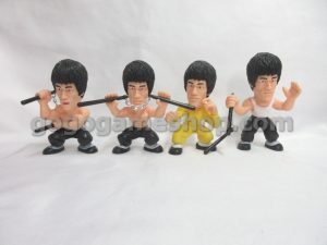 Bruce Lee Toy Figures Set of 4
