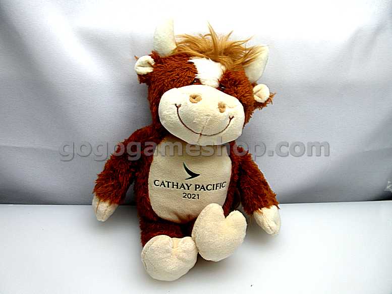 cathay pacific year of the ox soft toy