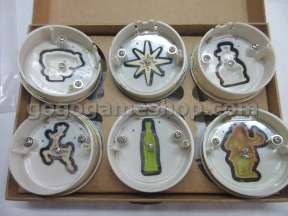 Coca Cola/Circle K 2002 Christmas Ornaments Set of 6