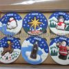 Coca Cola/Circle K 2002 Christmas Ornaments Set of 6