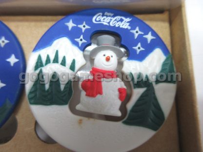 Coca Cola/Circle K 2002 Christmas Ornaments Set of 6