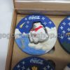 Coca Cola/Circle K 2002 Christmas Ornaments Set of 6
