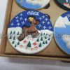 Coca Cola/Circle K 2002 Christmas Ornaments Set of 6