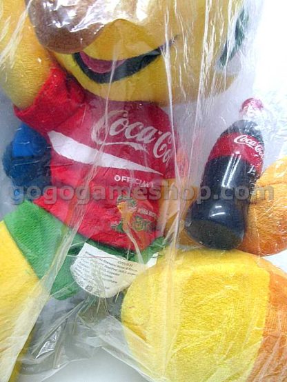 Cola Coca Fifa World Cup Brazil 2014 Mascot Plush Doll