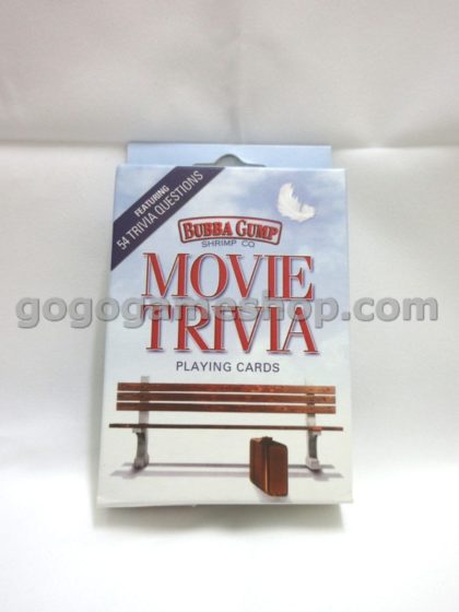 Collectible Bubba Gump Shrimp Co Movie Trivia Deck of Playing Cards