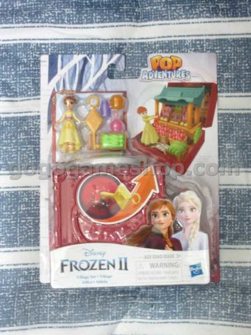 Disney Frozen Pop Adventures Village Set Pop-Up Playset With Handle