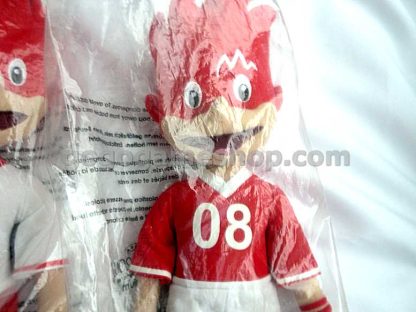 Euro 2008 Austria-Switzerland Mascots Trix & Flix Plush Dolls Set of 2