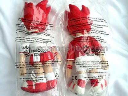 Euro 2008 Austria-Switzerland Mascots Trix & Flix Plush Dolls Set of 2