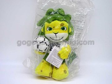 FIFA 2010 South Africa Mascot "Zakumi" Plush Doll
