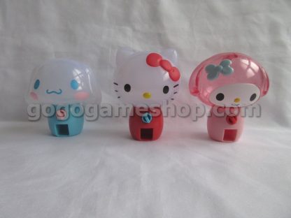 Hello Kitty and Friends Mini Gachapon Machine Set of 3