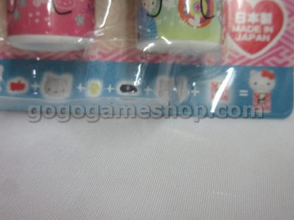 Hello Kitty Japanese Puzzle Eraser Set of 3