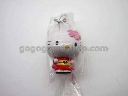 Hello Kitty Key Chain Ornaments Gashapon Toy Set of 5