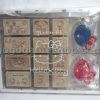 Hello Kitty Wooden Stamp Chops Set of 12