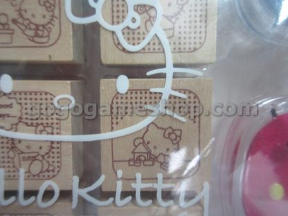 Hello Kitty Wooden Stamp Chops Set of 12