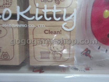 Hello Kitty Wooden Stamp Chops Set of 12