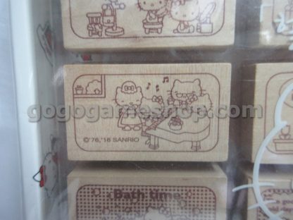 Hello Kitty Wooden Stamp Chops Set of 12