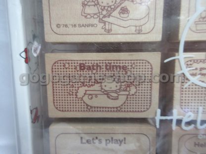 Hello Kitty Wooden Stamp Chops Set of 12