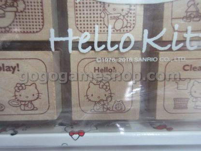 Hello Kitty Wooden Stamp Chops Set of 12