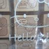 Hello Kitty Wooden Stamp Chops Set of 12