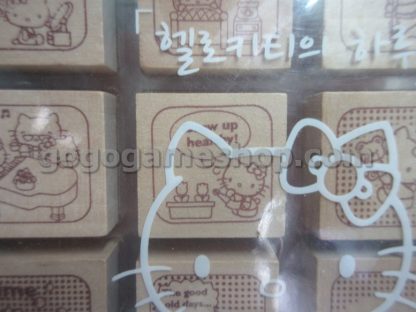 Hello Kitty Wooden Stamp Chops Set of 12