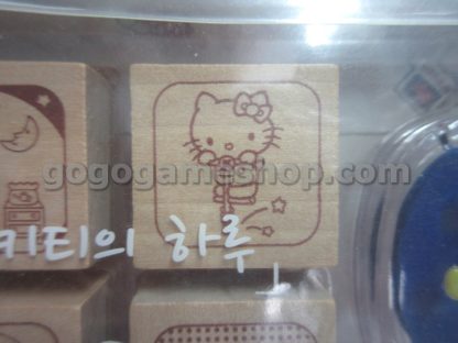 Hello Kitty Wooden Stamp Chops Set of 12