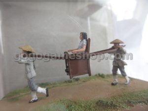 Hong Kong Sedan Chair Miniature Model