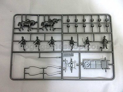 Italeri #6017 Napoleonic Wars Accessories French Army Support Convoy Model 1/72 Scales Box Set