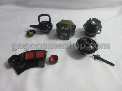 Japanese Tableware Miniature Toy Model Set of 5