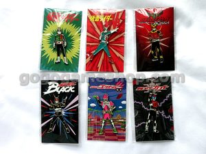 Kamen Rider Kuuga Pin of 6 Set