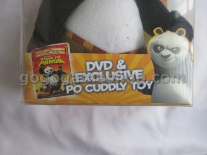 Kung Fu Panda Plush Doll and DVD Box Set (used condition, box has damage)