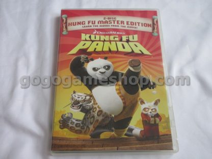 Kung Fu Panda Plush Doll and DVD Box Set (used condition, box has damage)