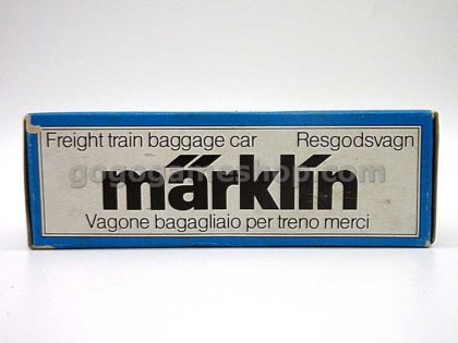 Marklin #4699 Guterzuggepackwagen HO Scale Train Model