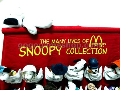 McDonald's 2001 The Many Lives Of Snoopy Collection Mini Plush Dolls of 28