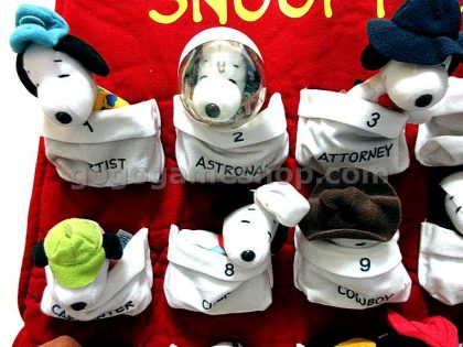 McDonald's 2001 The Many Lives Of Snoopy Collection Mini Plush Dolls of 28