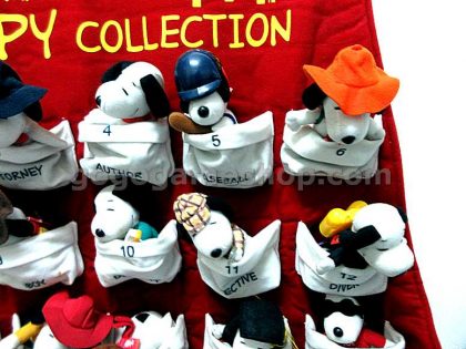 McDonald's 2001 The Many Lives Of Snoopy Collection Mini Plush Dolls of 28