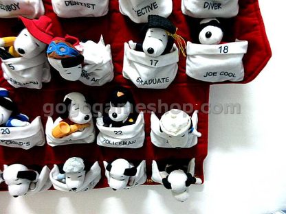 McDonald's 2001 The Many Lives Of Snoopy Collection Mini Plush Dolls of 28