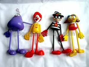 McDonald’s 2004 Happy Meal Toy "Bendable" Set of 4