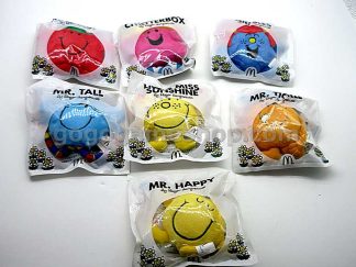 McDonald’s 2014 Plush Doll Ornaments Mr Men Little Miss Lots of 7