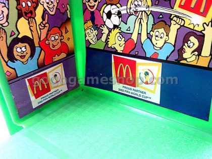 McDonald's Happy Meal Toy McDonaldland Characters X 2002 FIFA World Cup Mini Tabletop Football Set of 4