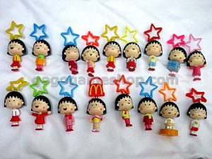 McDonald’s Happy Meal Toys Chibi Maruko Chan Figures Mixed Lots of 17