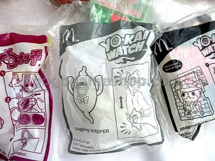 McDonald’s Happy Meal Toys Yo-Kai Watch Mixed Lots of 11