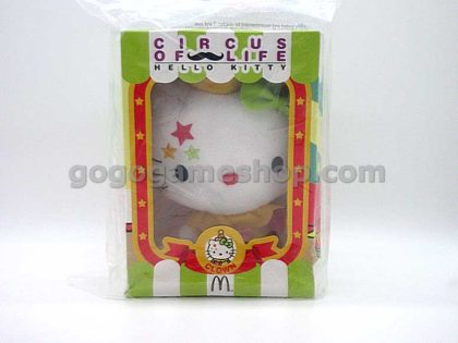 McDonald's Hello Kitty Circus of Life Plush Doll Set of 6