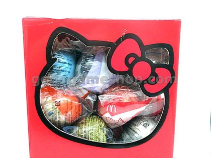 McDonald's Hello Kitty & Friends 2007 Plush Toy Ornaments Gashapon Machine alike Box Set