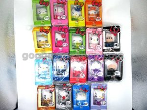 McDonald's Hello Kitty Kitty@Messenger Plush Ornaments Complete Set of 18