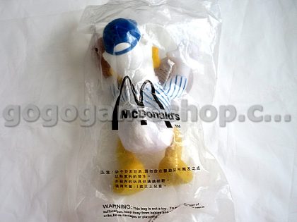 McDonald's Hong Kong 1995 Disney Mickey Mouse and Friends Sports Champion Plush Dolls Set of 4
