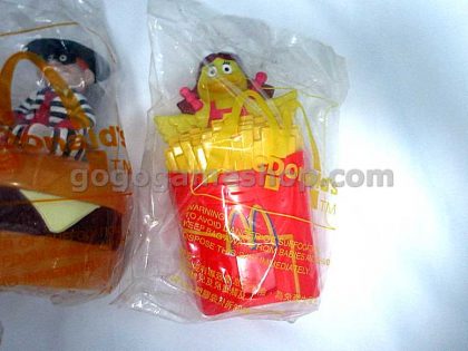 McDonald's Hong Kong McSweet Candy Dispensers Happy Meal Toy Set of 4