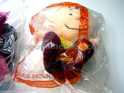 McDonald’s Hong Kong Year 2005 Snoopy Plush Dolls "55 Years of Peanuts" Set of 4